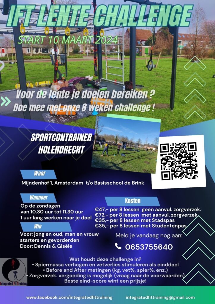Integrated Fit Training lente challenge