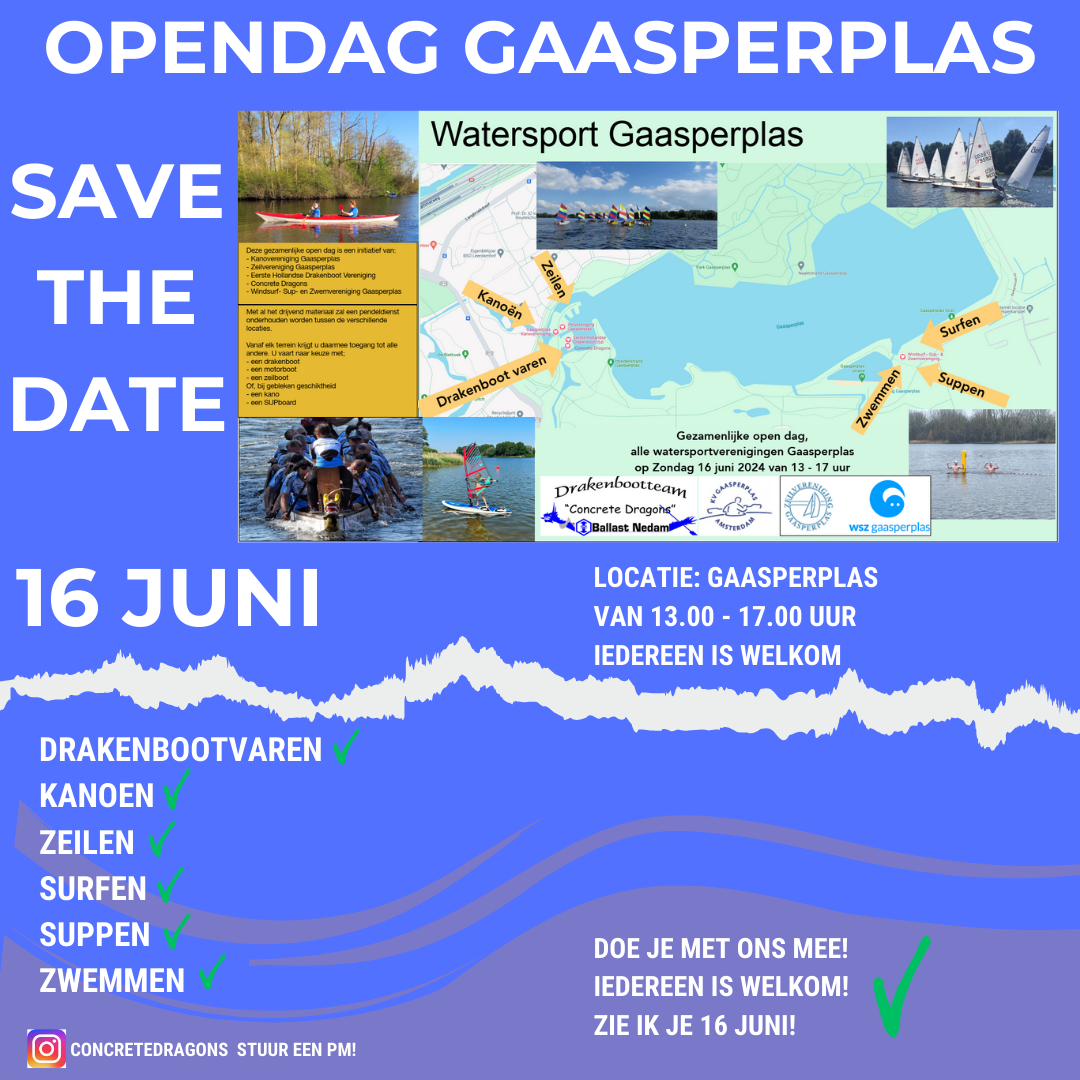 Open dag watersport Gaasperplas