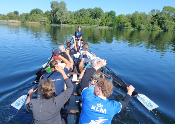Drakenbootvaren en meer op de Gaasperplas