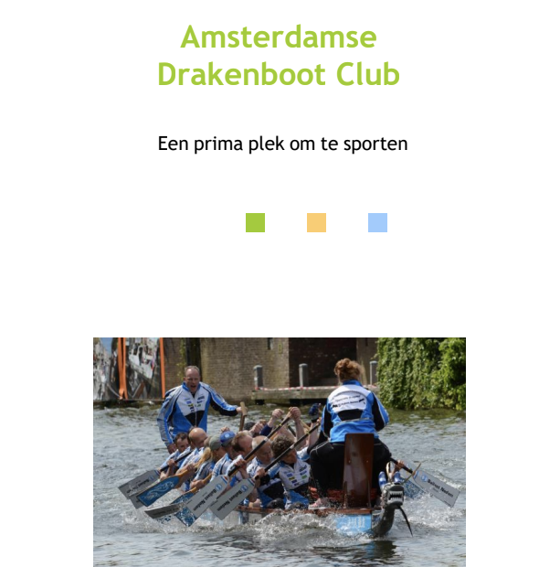 Drakenbootvaren 18.00 verzamelen!