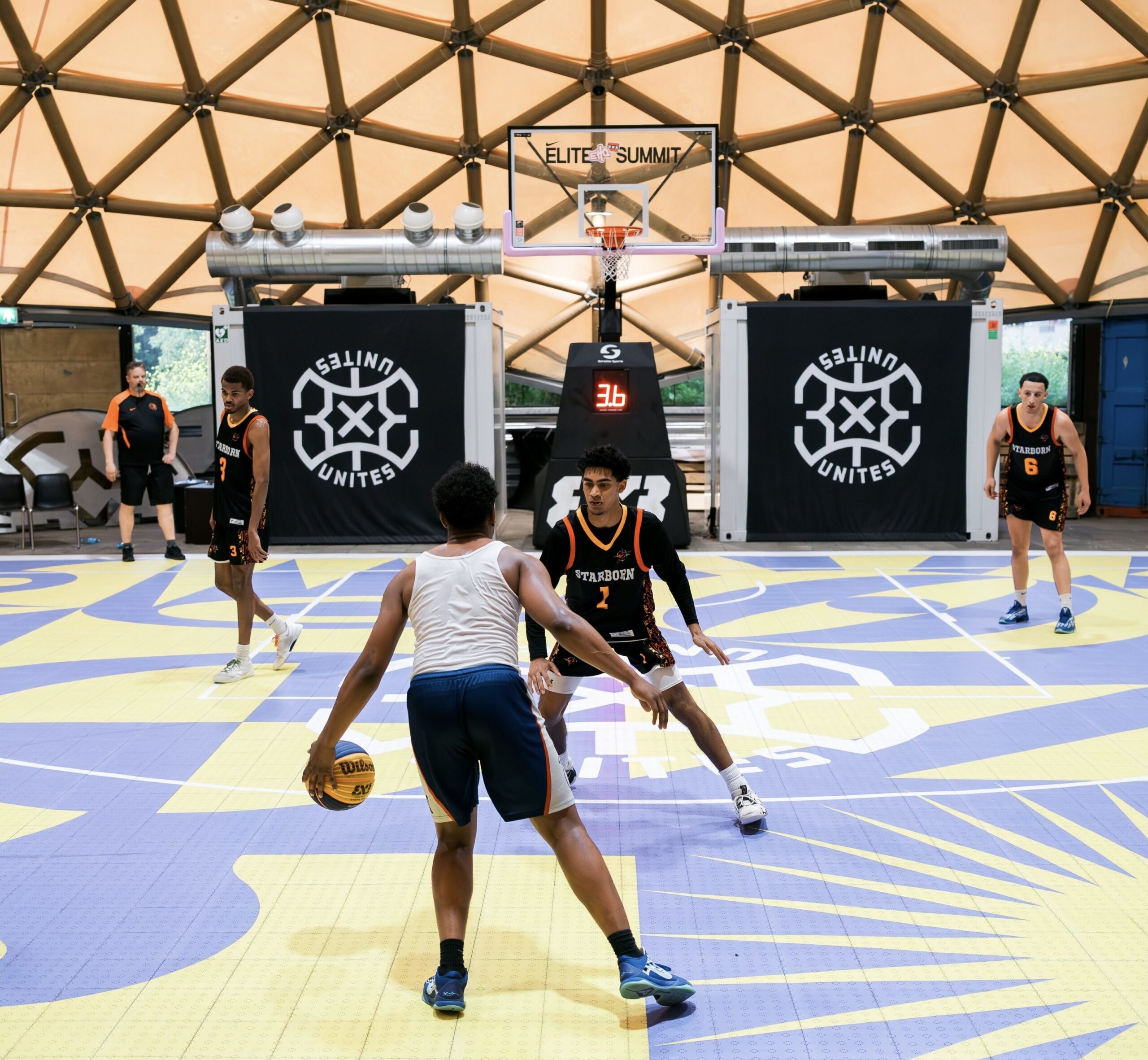 3x3 basketbal bij Paper Dome - 3x3 Unites