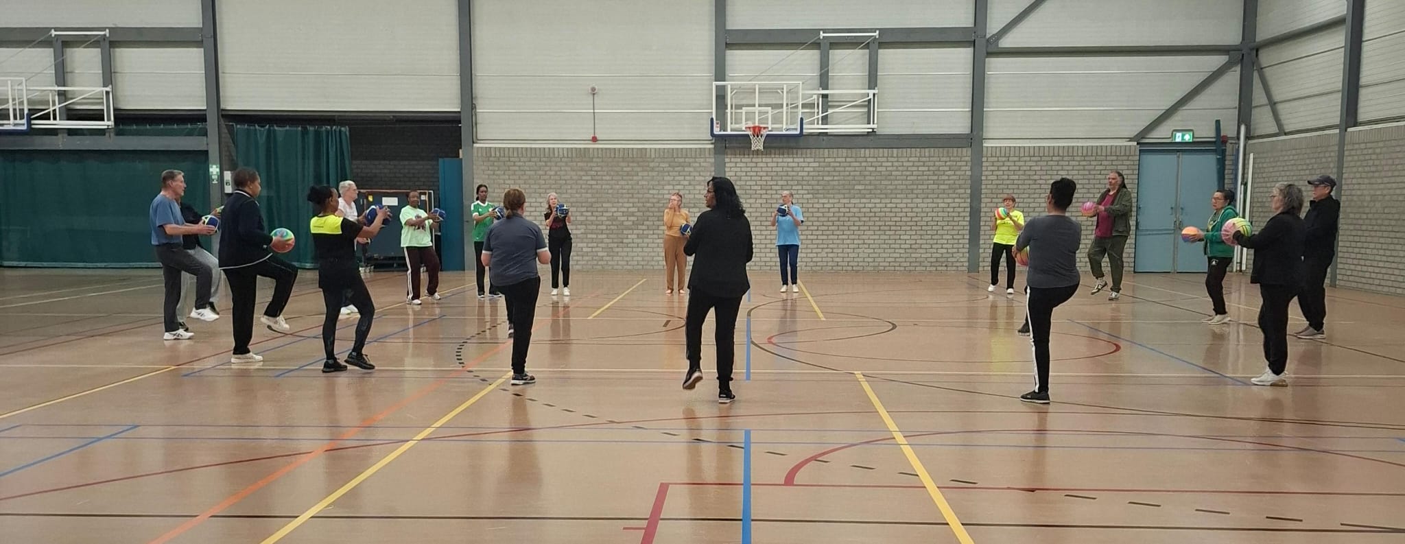 Sportinstuif 55+ komende weken in sporthal Gaasperdam